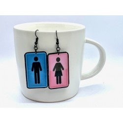 Toilette Rosa e Celeste